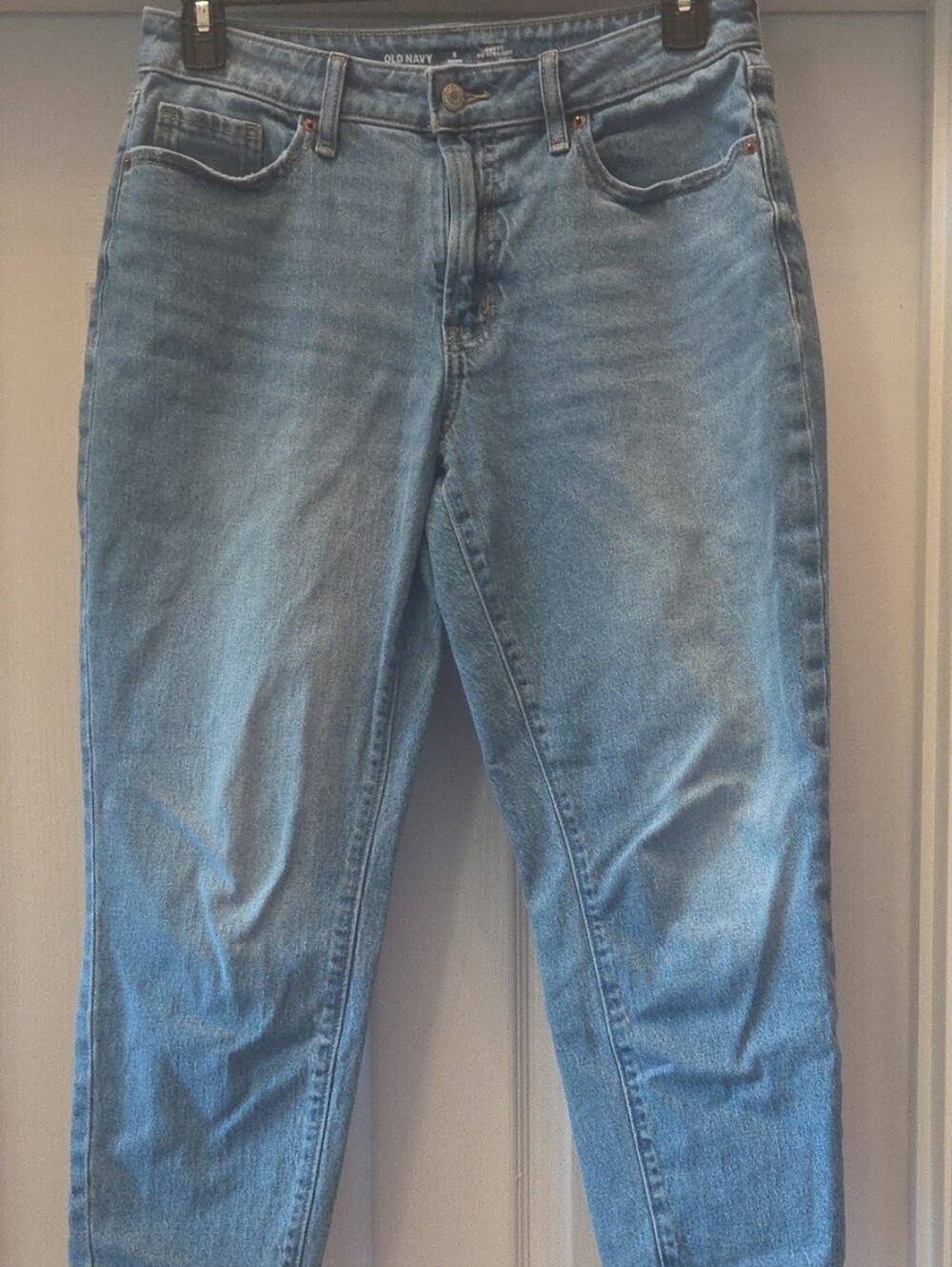 Old Navy Light Wash Petite Curvy OG Women's Jeans